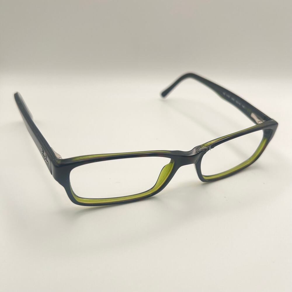 Ray-Ban RB5169 2383 Eyeglasses Green Rectangular PARTS ONLY Frames 52-16-140